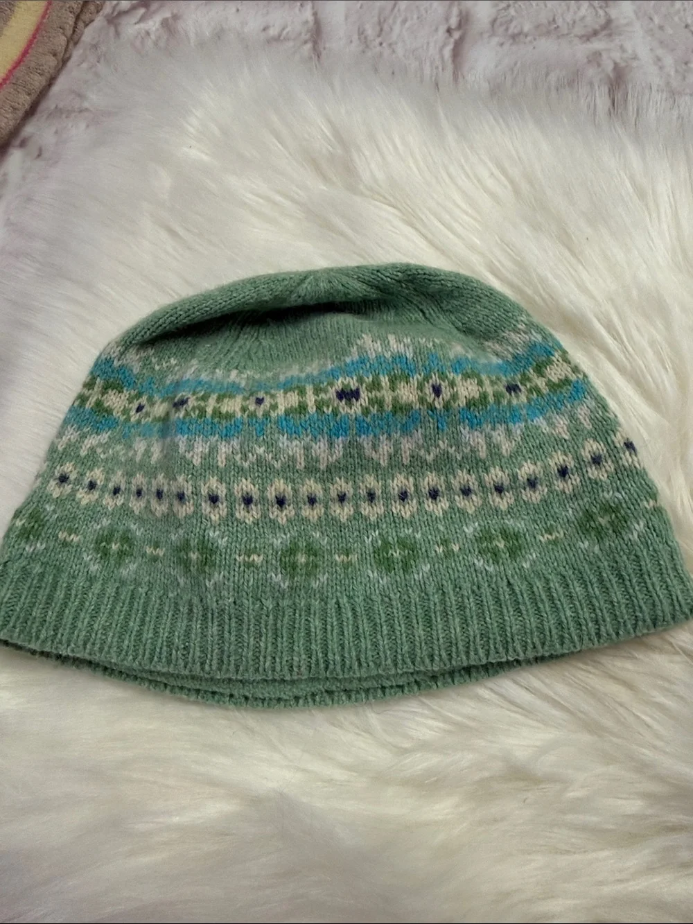 American Eagle Outfitters Knit Beanie Trio - Green, Beige & Tan